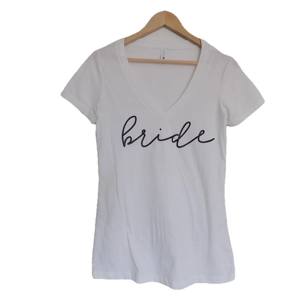 Bride t shirt tee short sleeve size Medium